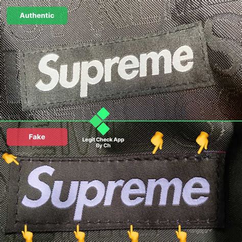 fake supreme bags are best|how to check for fake supreme.